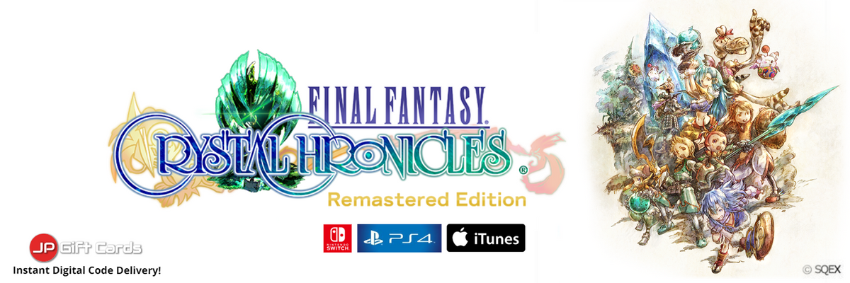 Final Fantasy Crystal Chronicles - JP Gift Cards