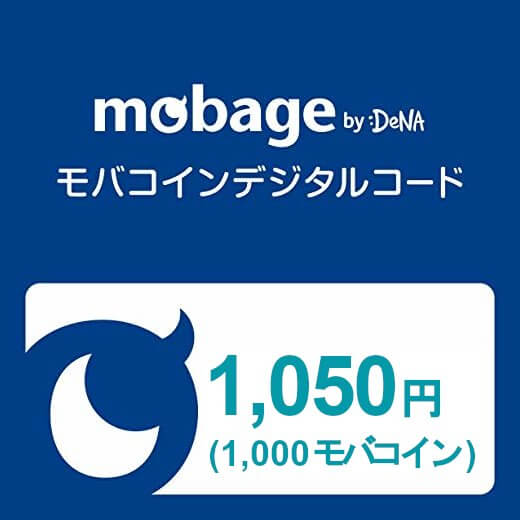 Mobage Prepaid Card 1000 MobaCoins - JP Gift Cards