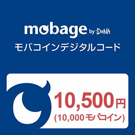 Mobage Prepaid Card 10000 MobaCoins - JP Gift Cards
