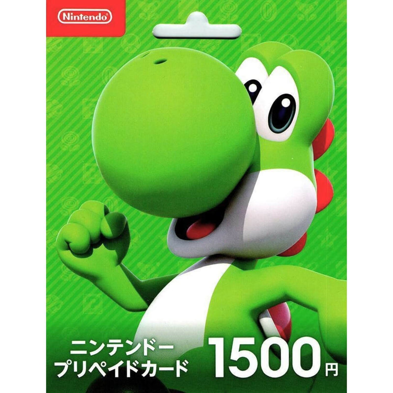 Nintendo Japan Prepaid Card 1500 JPY - JP Gift Cards