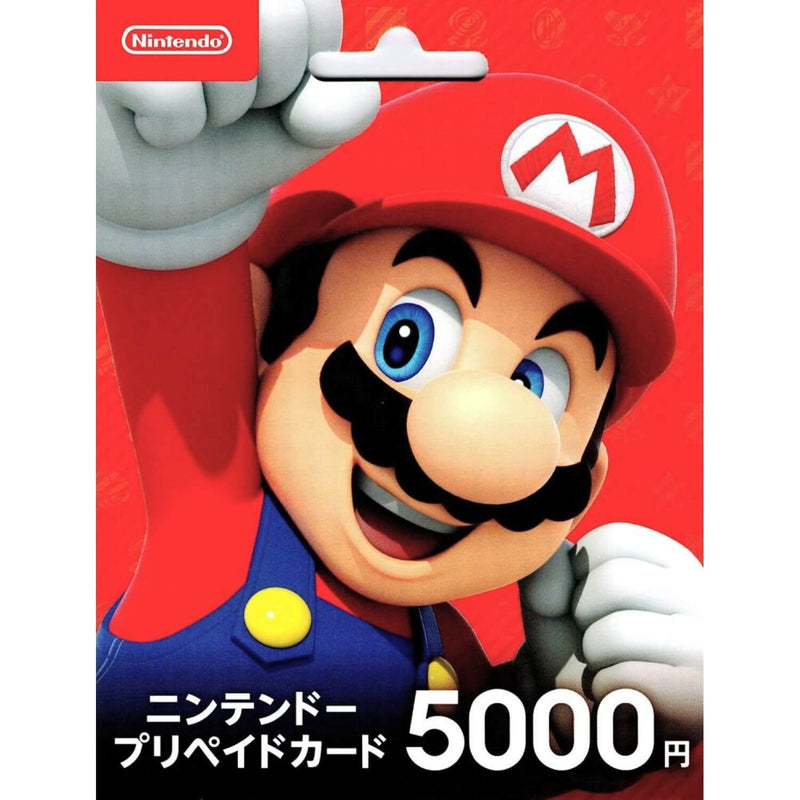 Nintendo Japan Prepaid Card 5000 JPY - JP Gift Cards